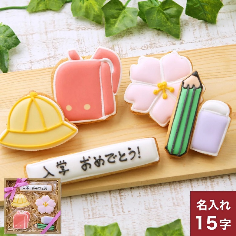 アイシングクッキー工房LEAP　入学セットGIRL小